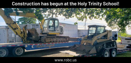 Construction has begun - Feature image Construction has begun - Feature image